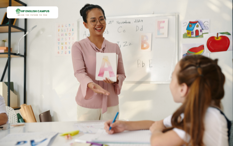 Thực hành ứng dụng học tiếng anh cho bé