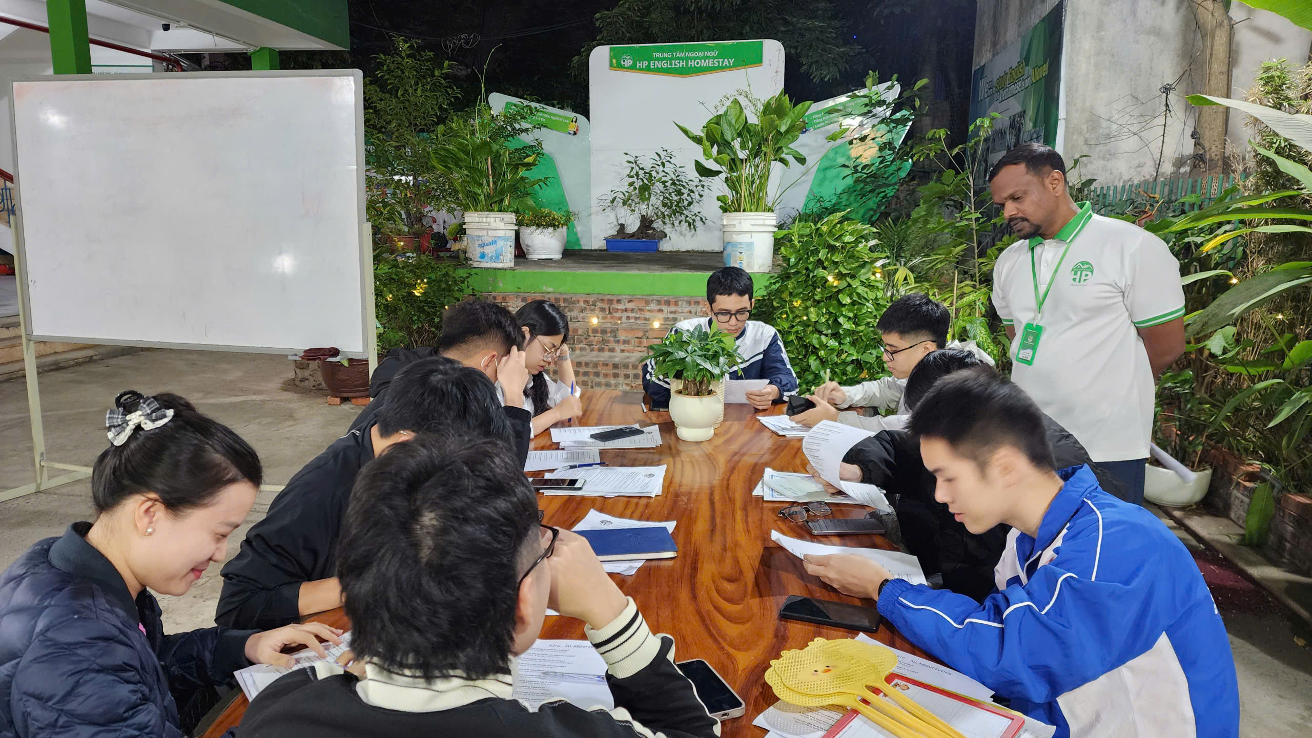 Thực hành luyện nói sau mỗi giờ học