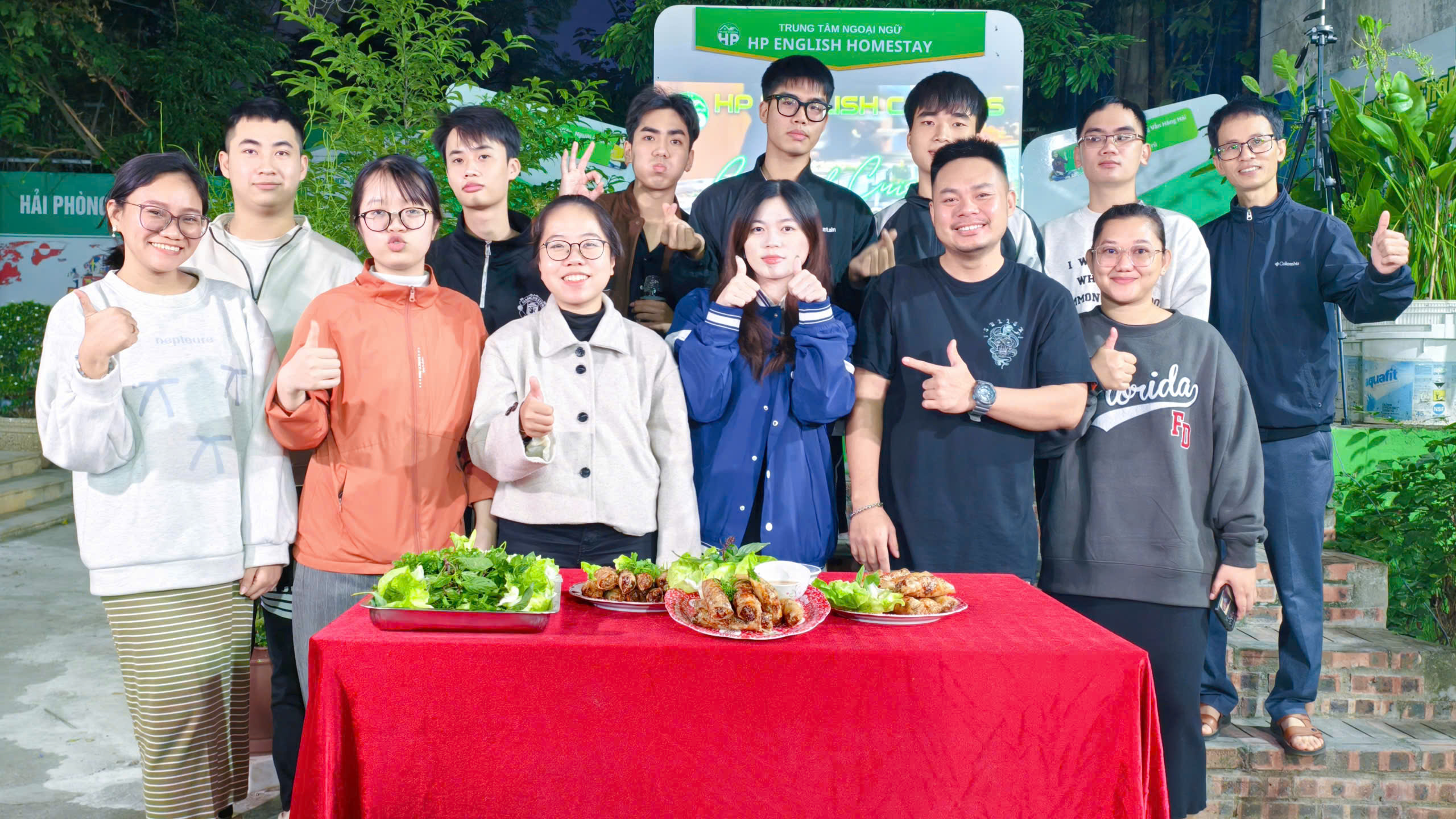 Hoạt động ẩm thực giao lưu văn hóa đa quốc gia tại HP English Campus