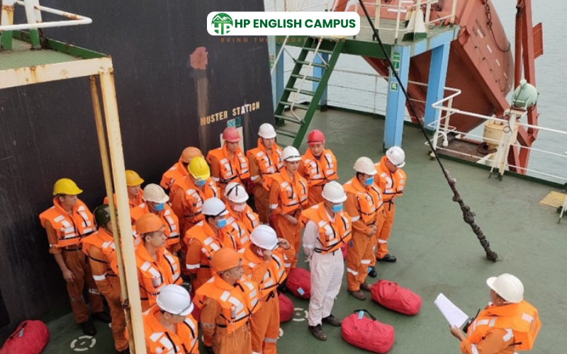 Giao tiếp tiếng anh thuyền viên cực kì quan trọng