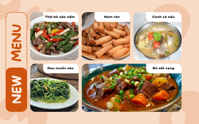 Trại hè nội trú là gì? Trại hè nội trú có tốt không? Phụ huynh cần biết gì trước khi quyết định? 6 Menu đồ ăn đa dạng và thay đổi theo thực đơn hằng ngày