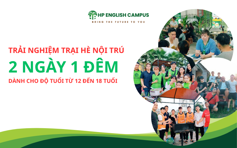 Môi trường Tiếng Anh nội trú