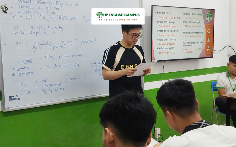Thuyết trình bằng tiếng Anh