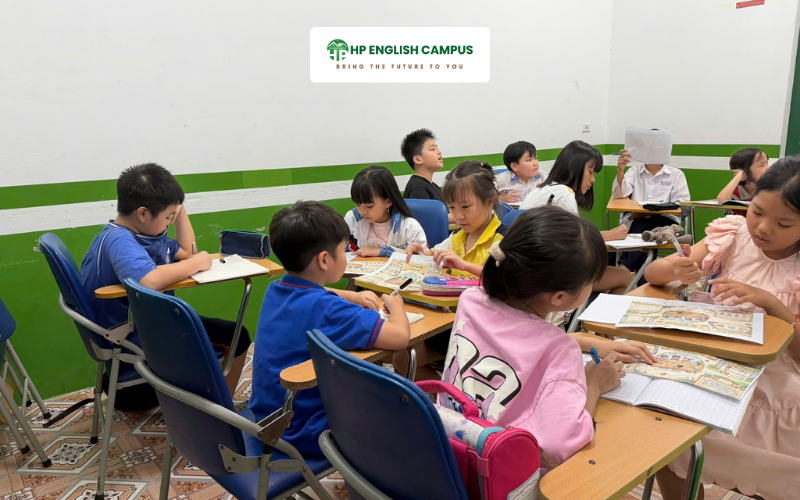 Khuyến khích trẻ nói tiếng Anh