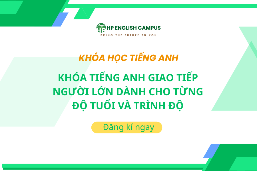 Khóa tiếng anh giao tiếp dành cho từng trình độ và độ tuổi