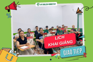 Lịch khai giảng tiếng anh giao tiếp