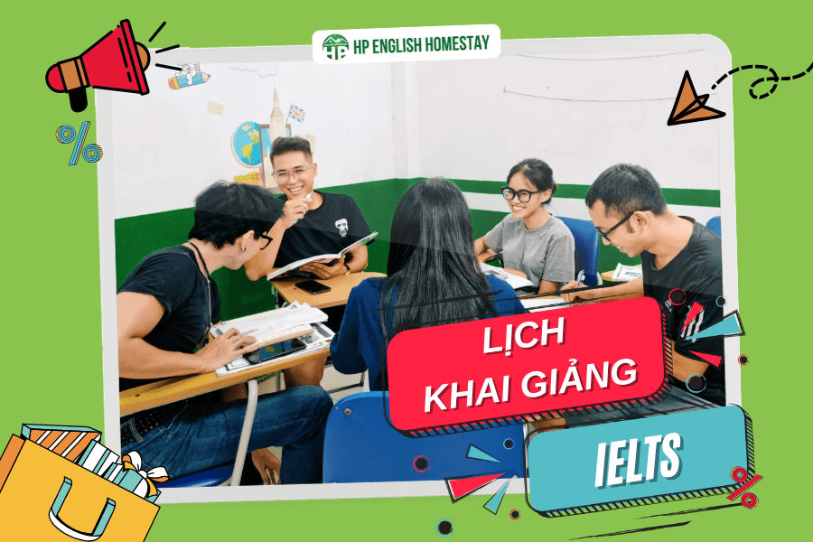 Lịch khai giảng lớp IELTS