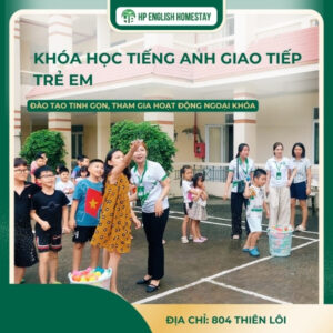 Khóa học tiếng Anh giao tiếp trẻ em