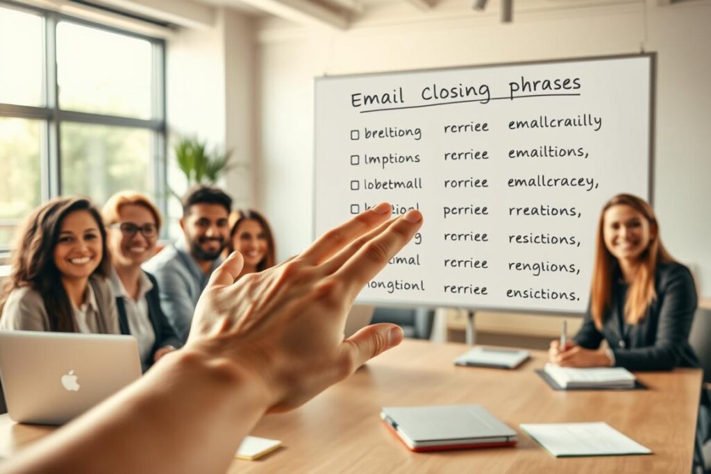 cách kết thúc email tiếng Anh