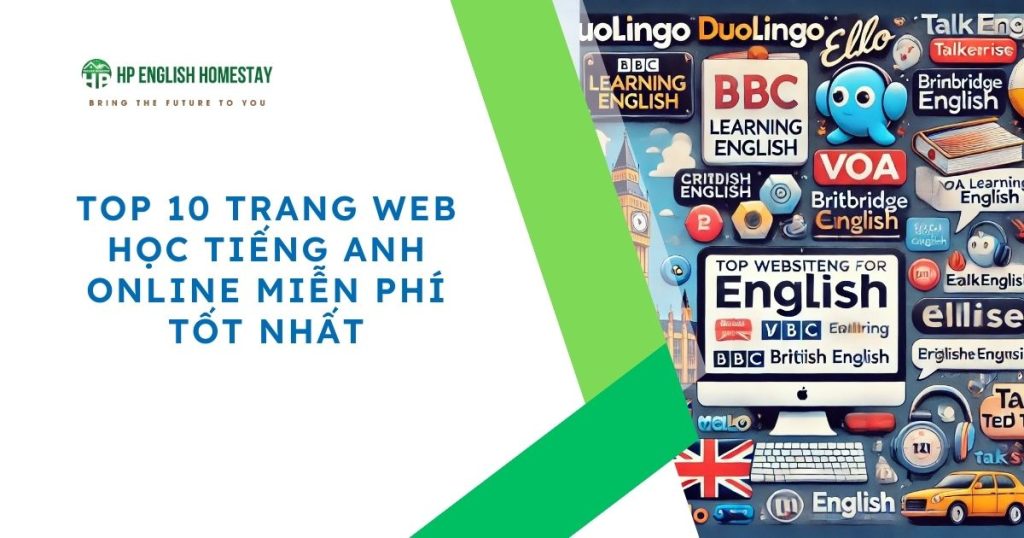 website học tiếng anh online miễn phí