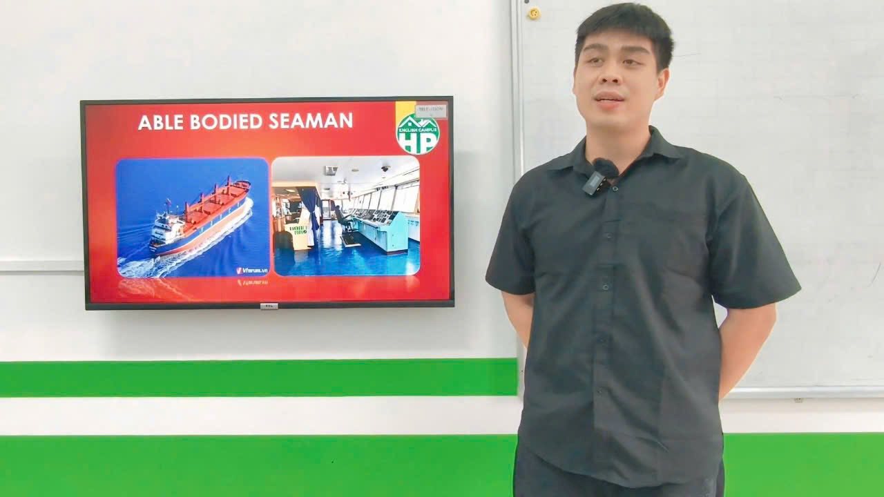 trung tâm dạy tiếng anh hàng hải cho thuyền viên