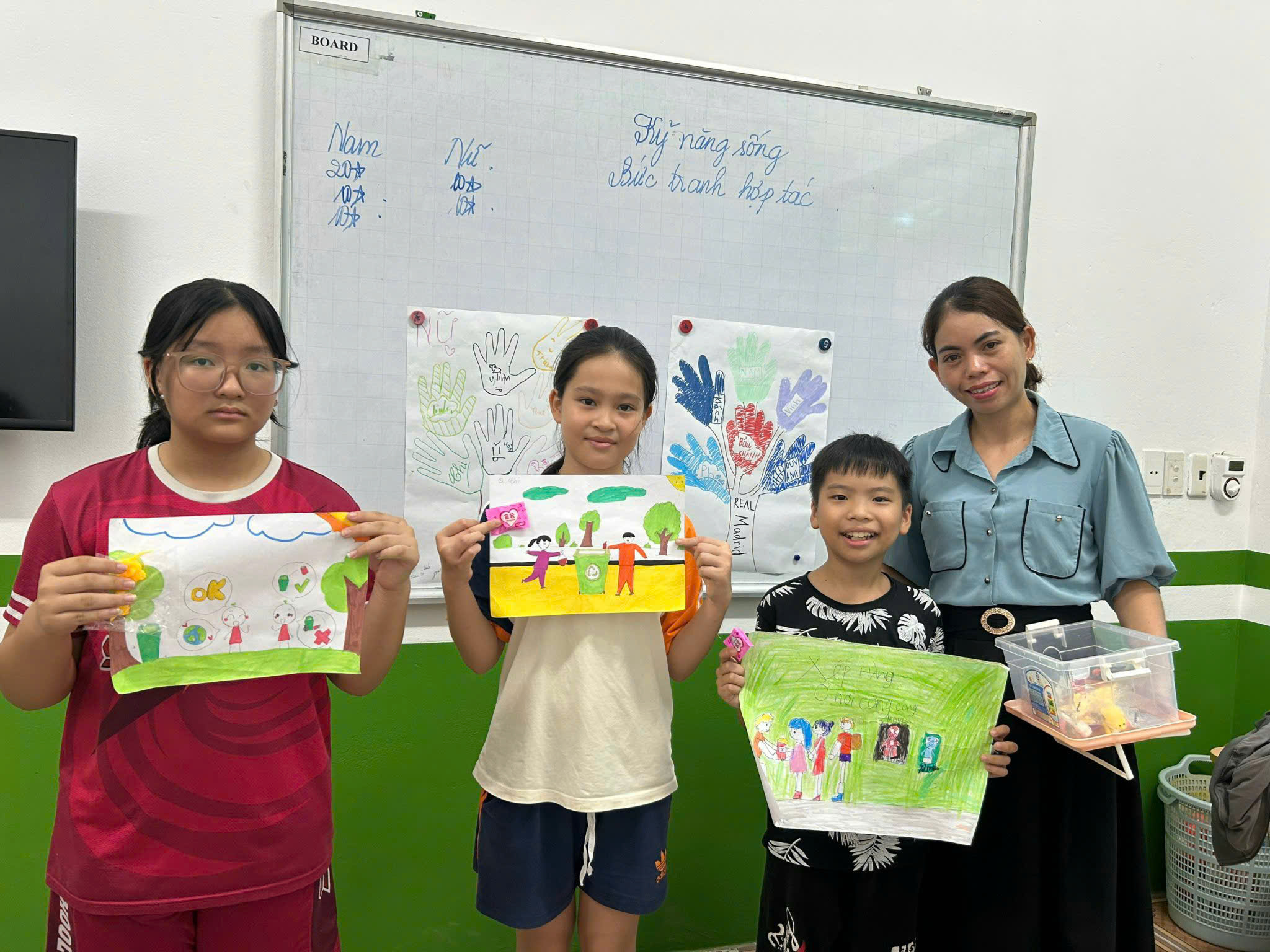 tiếng anh giao tiếp cho học sinh tiểu học