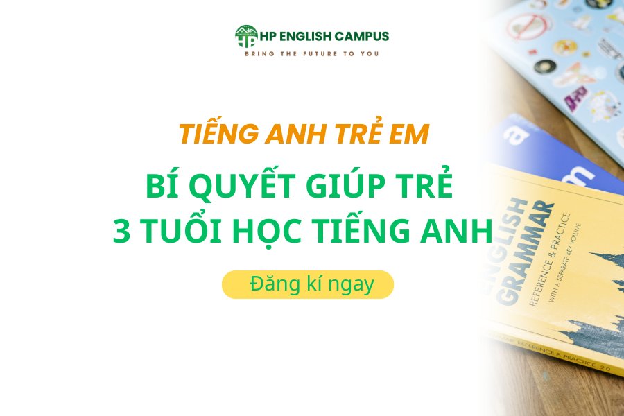 Bí quyết giúp trẻ 3 tuổi học tiếng anh