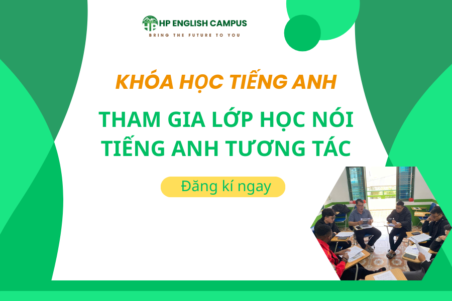 Tham gia lớp luyện nói tiếng anh giao tiếp