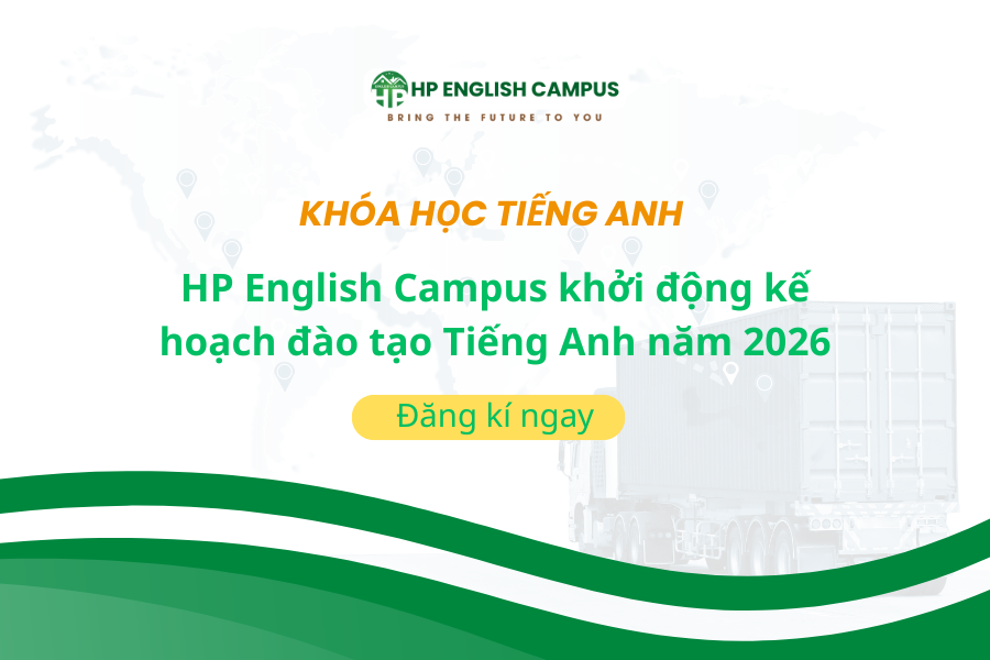 Kế hoạch đào tạo Tiếng Anh trong năm 2026 của HP English Campus
