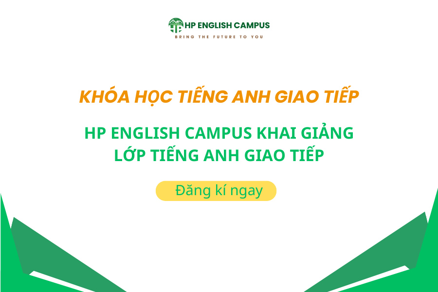 HP English Campus khai giảng lớp tiếng Anh giao tiếp