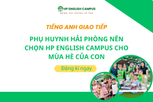 Trại hè Tiếng Anh nội trú HP English Campus