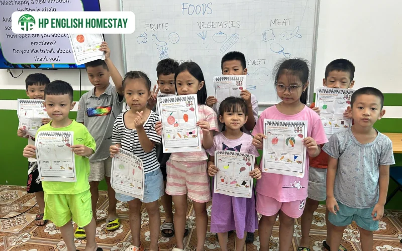 Khóa học trại hè tiếng anh giao tiếp HP English Homestay 