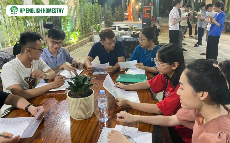 Khóa học nội trú tại HP English Homestay Khóa học nội trú tại HP English Homestay