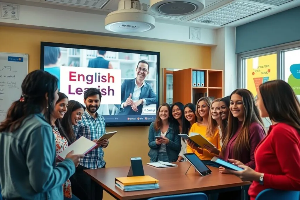 kết hợp video với học tiếng Anh